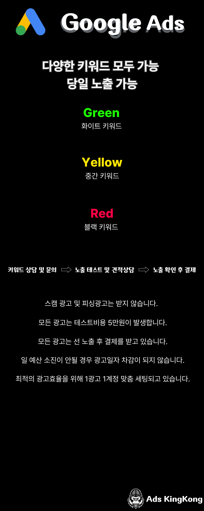 Google Ads 광고 안내 이미지